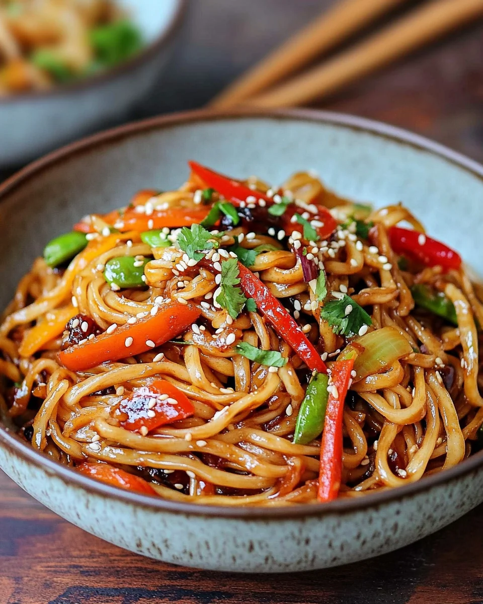 Gebratene Asia Nudeln 20 Gebratene
