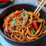 Gebratene Asia Nudeln
