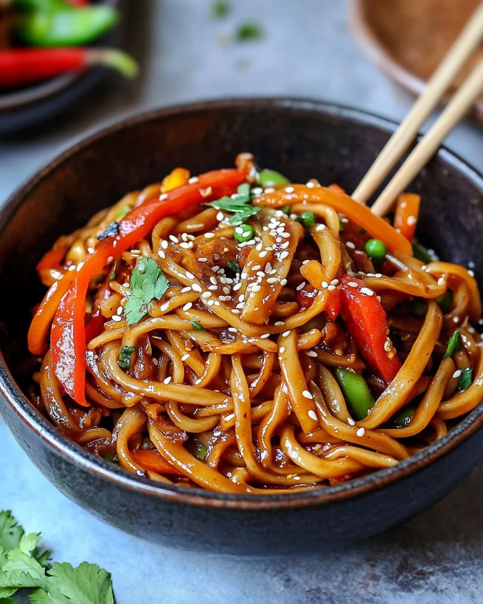 Gebratene Asia Nudeln