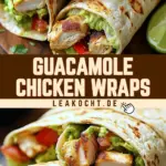 Guacamole Chicken Wraps 19 Pinterest Hidden Image