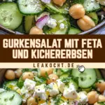 Gurkensalat mit Feta und Kichererbsen 17 Pinterest Hidden Image