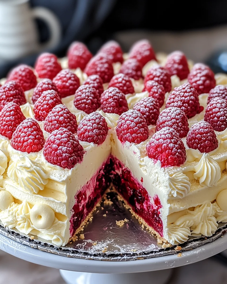 Himbeer-Raffaello-Torte ohne Gelatine 21 Himbeer-Raffaello-Torte