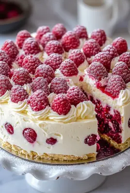 Himbeer-Raffaello-Torte ohne Gelatine