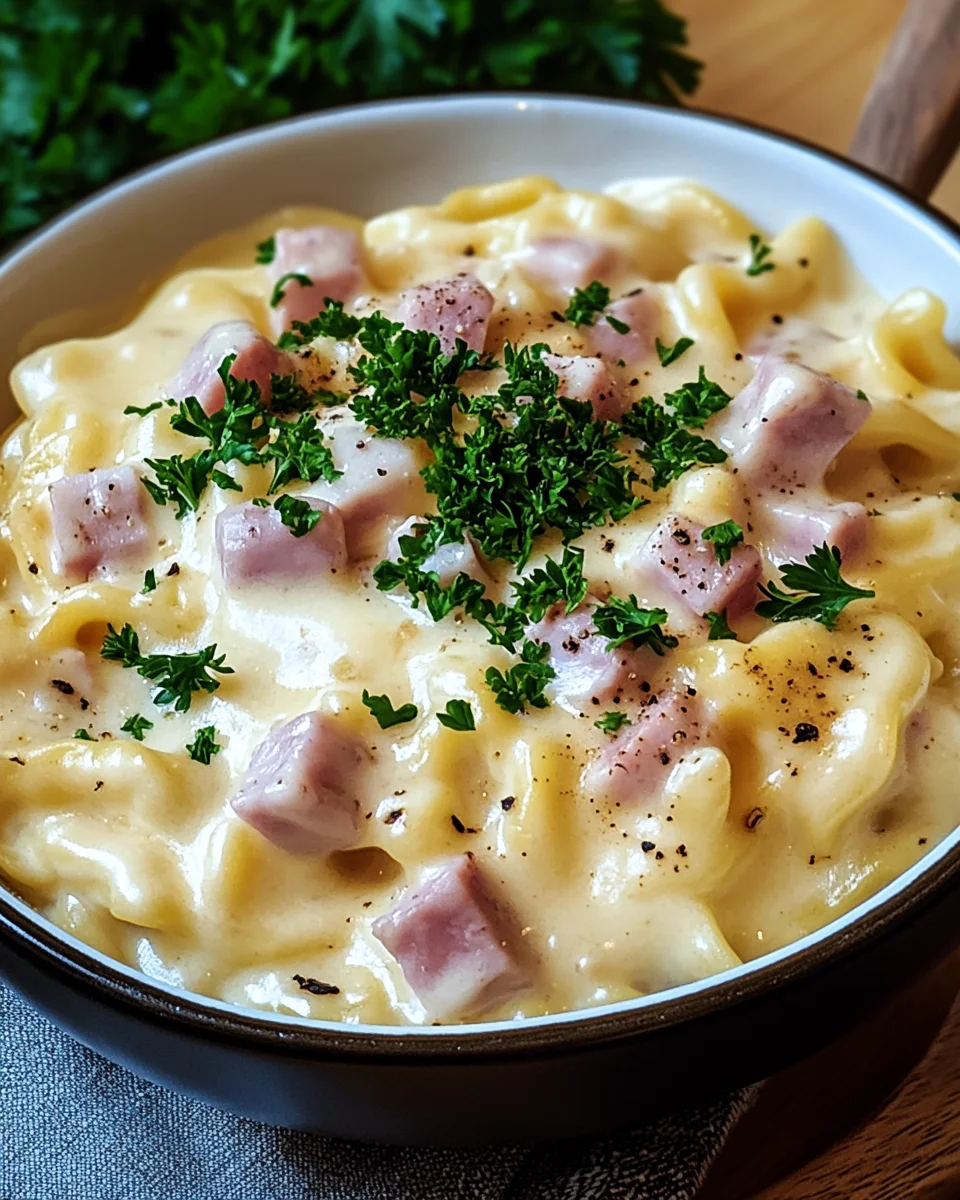 K&auml;se-Schinken-Sahne