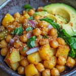 Kartoffel-Bowl mit Kichererbsen