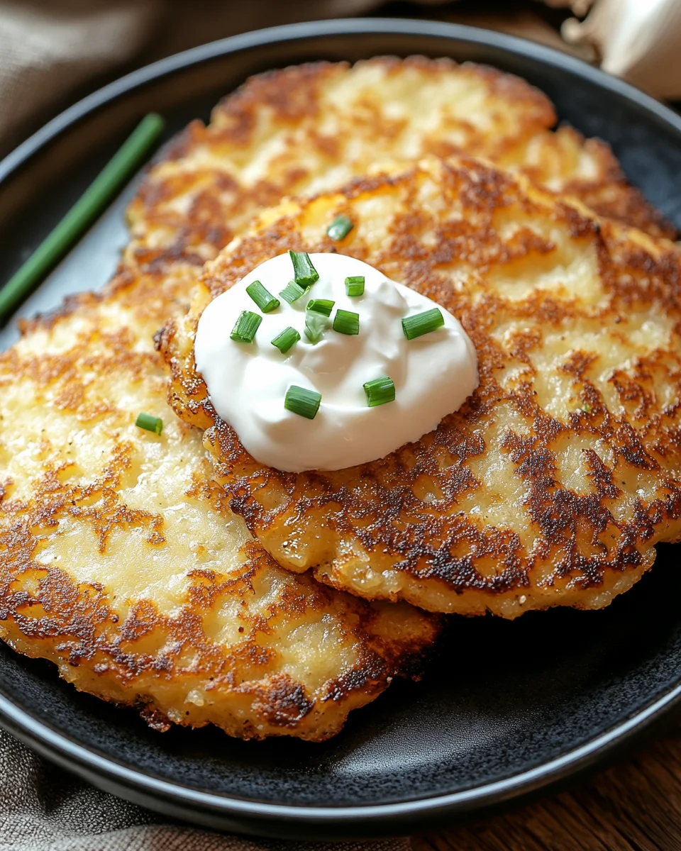 Kartoffelpuffer ohne Fett aus der Heißluftfritteuse 18 Kartoffelpuffer