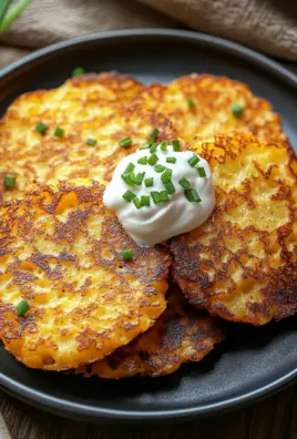 Kartoffelpuffer ohne Fett aus der Heißluftfritteuse 20 Kartoffelpuffer ohne Fett aus der Heißluftfritteuse