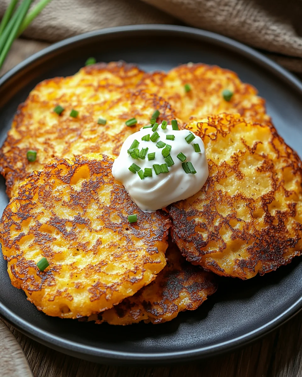 Kartoffelpuffer ohne Fett aus der Heißluftfritteuse