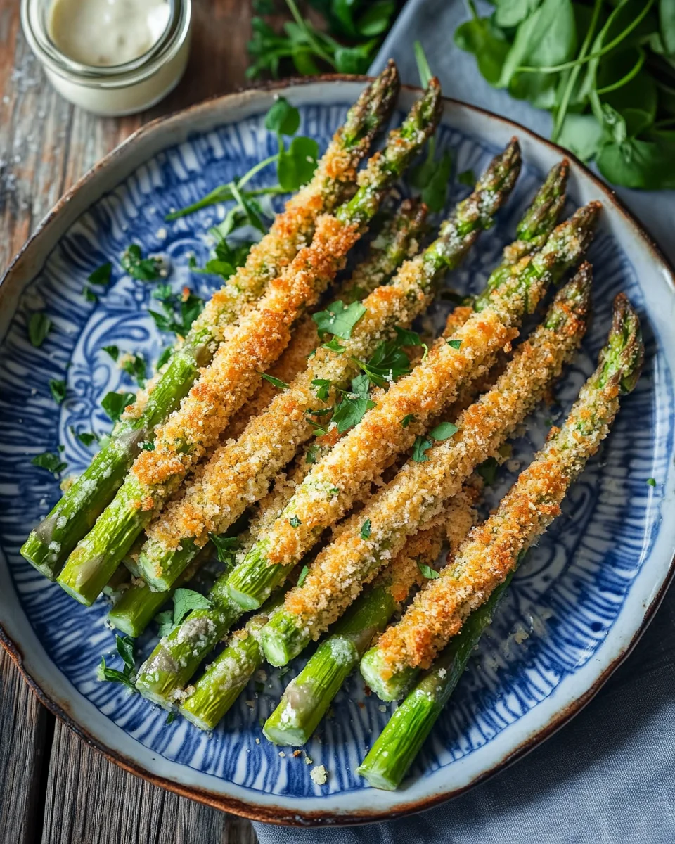 Knuspriger Parmesan Spargel aus dem Ofen 16 Knuspriger