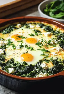 Low Carb Spinat-Auflauf mit Feta und Ei 28 Low Carb Spinat-Auflauf mit Feta und Ei