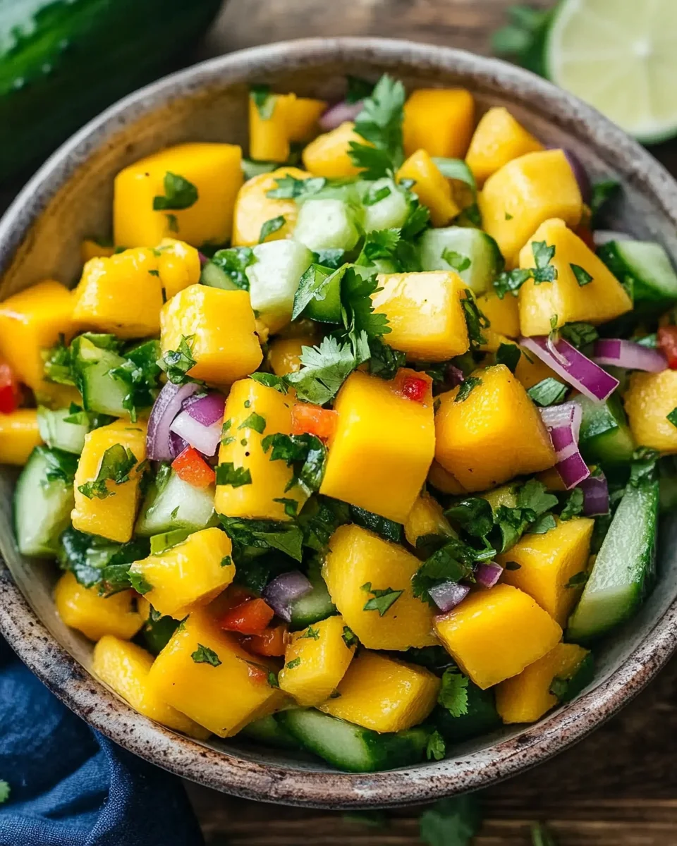 Mango-Gurken-Salat Rezept 19 Mango-Gurken-Salat