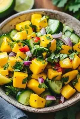 Mango-Gurken-Salat Rezept 23 Mango-Gurken-Salat Rezept