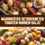 Marinierter getrockneter Tomaten-Bohnen-Salat 23 Pinterest Hidden Image