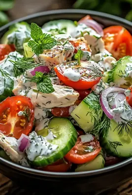 Mediterrane Köstlichkeit Tzatziki Hähnchensalat 25 Mediterrane Köstlichkeit Tzatziki Hähnchensalat