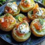 Ofenkartoffeln mit R&auml;ucherlachs