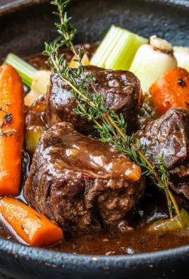 Rinderbäckchen schmoren | zart und mit feinster Soße