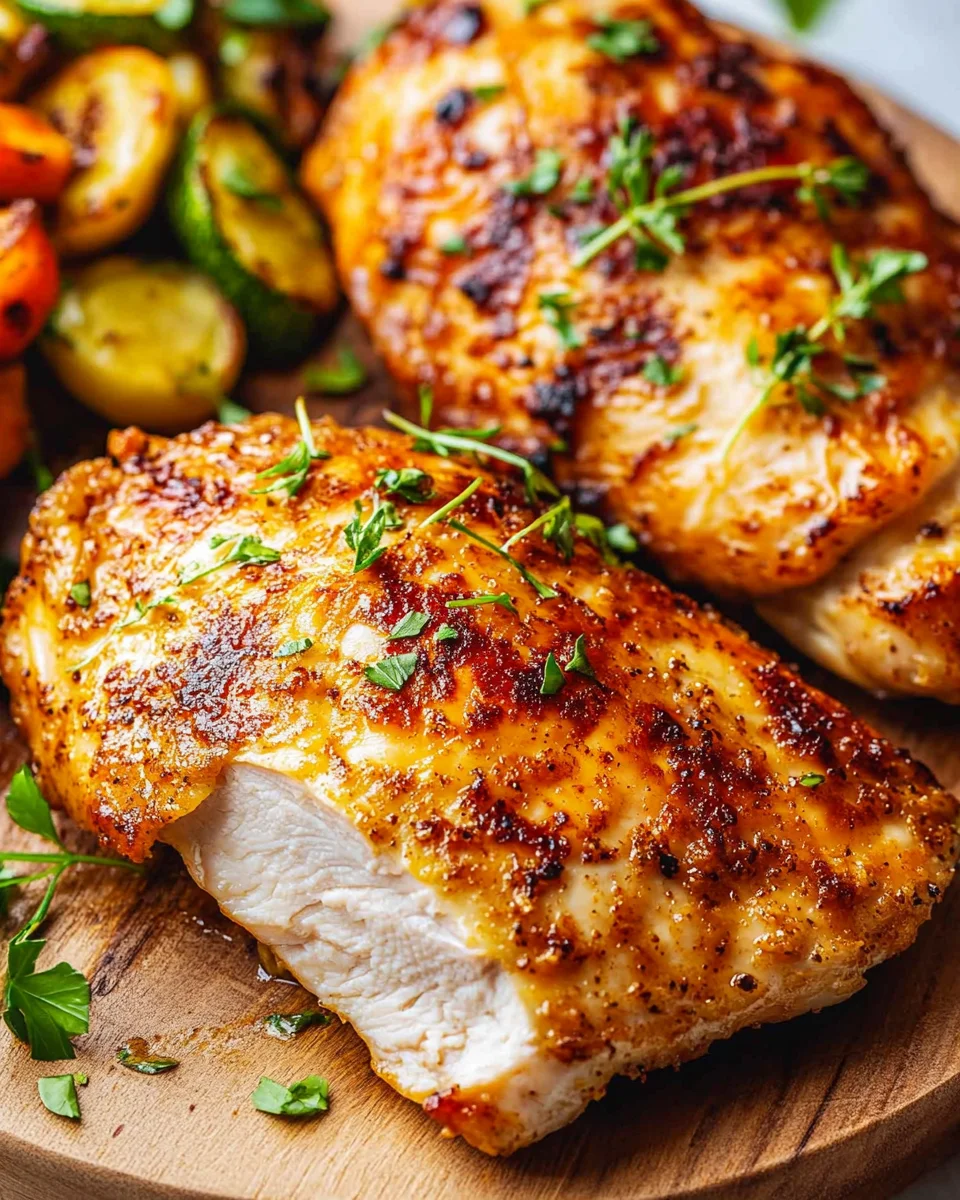 Saftige Hähnchenbrust im Airfryer 17 Saftige