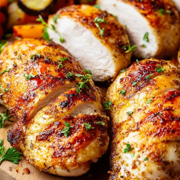 Saftige Hähnchenbrust im Airfryer