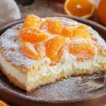 Schmandkuchen mit Mandarinen vom Blech