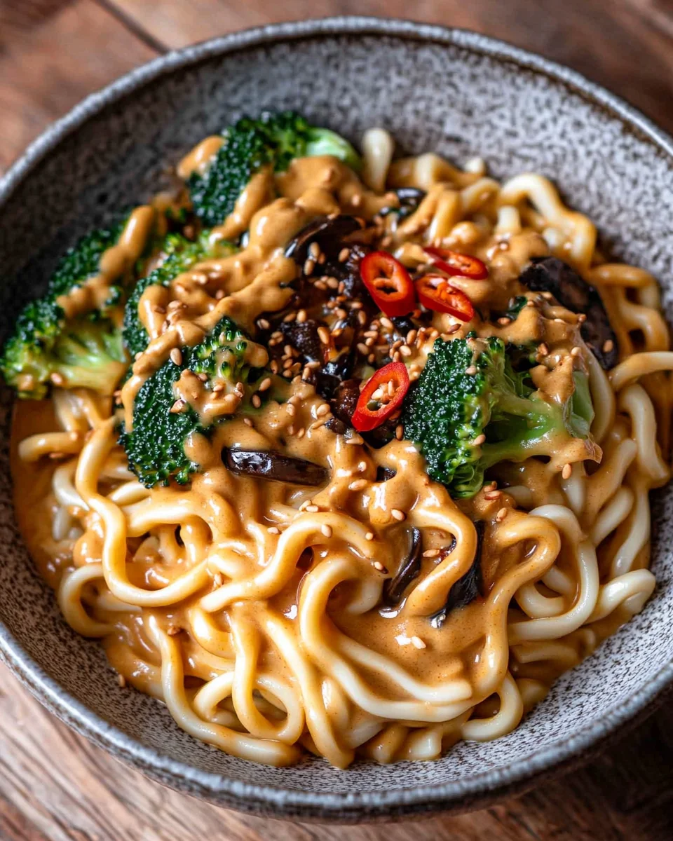 Schnelle Asianudeln mit Erdnusssauce 27 Schnelle