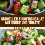 Schneller Thunfischsalat mit Gurke und Tomate 18 Pinterest Hidden Image