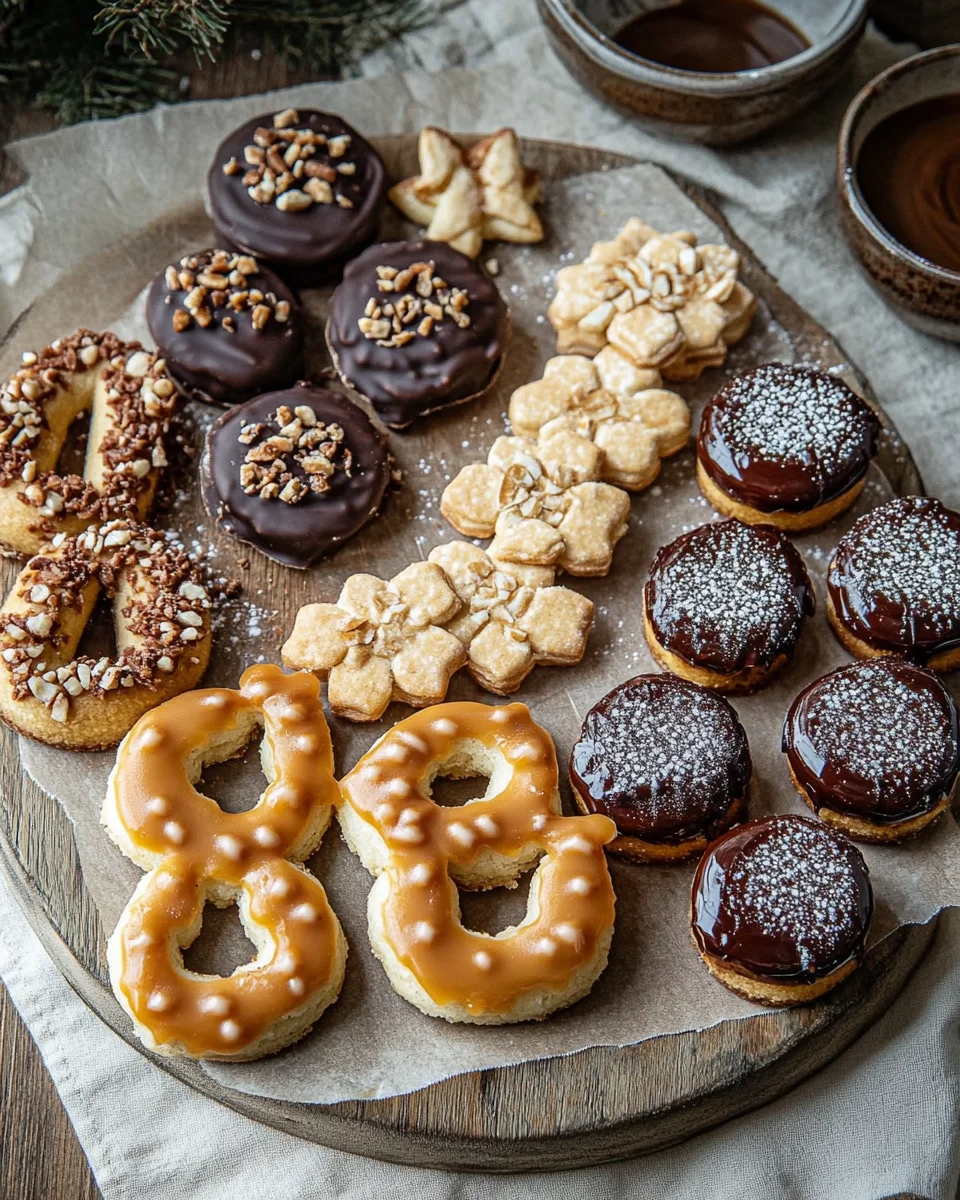 Schokoladenpl&auml;tzchen - Ein Teig drei Pl&auml;tzchen