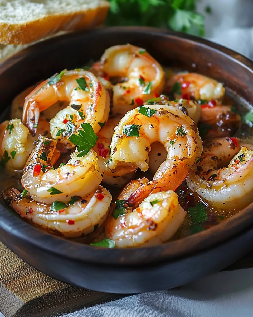 Spanische Knoblauch-Garnelen