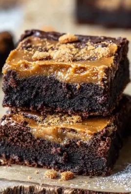 Spekulatius Brownies mit Lotus Biscoff Brotaufstrich