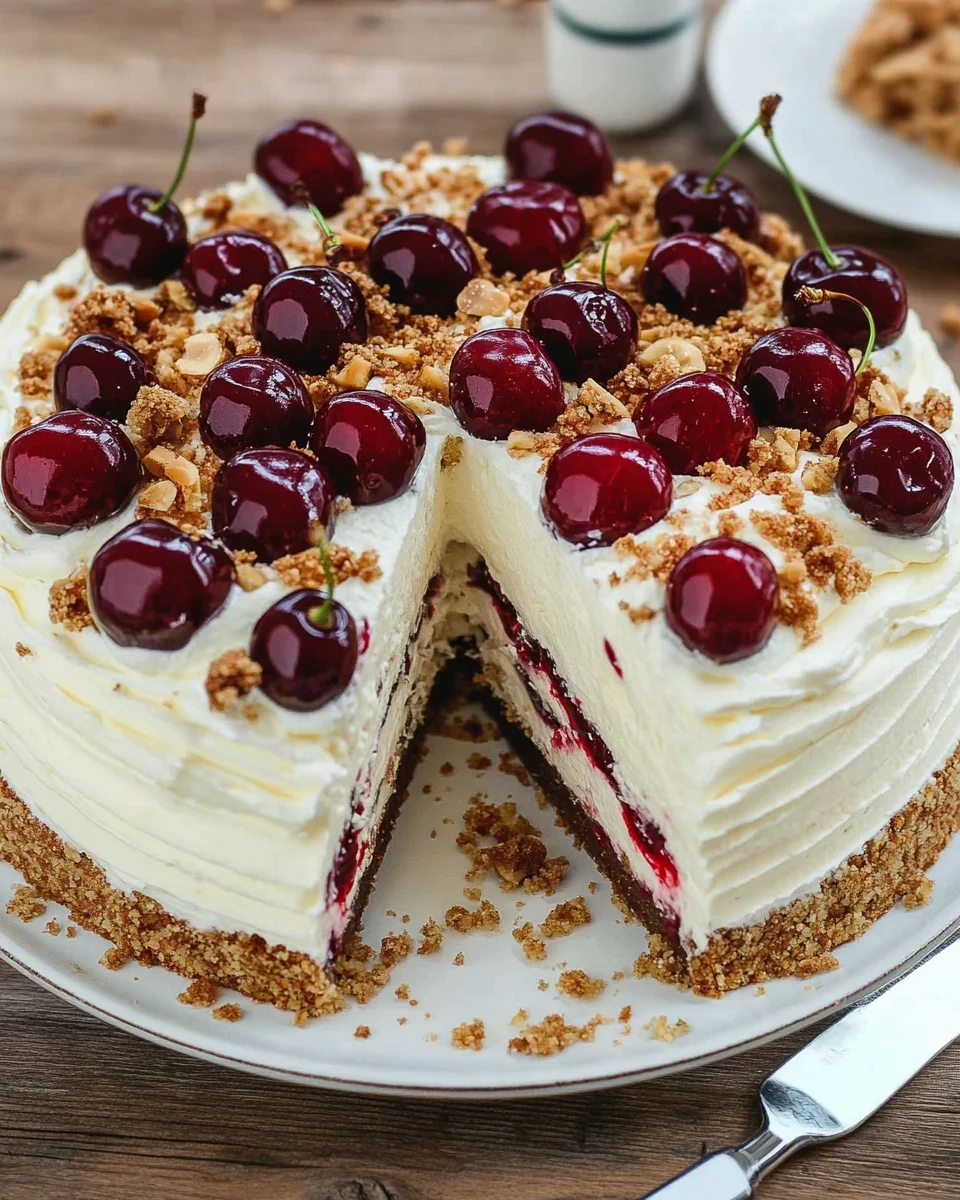 Spekulatius Kirsch Sahnetorte 22 Spekulatius