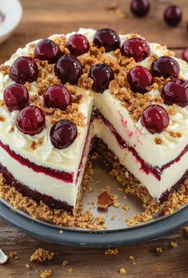 Spekulatius Kirsch Sahnetorte 26 Spekulatius Kirsch Sahnetorte