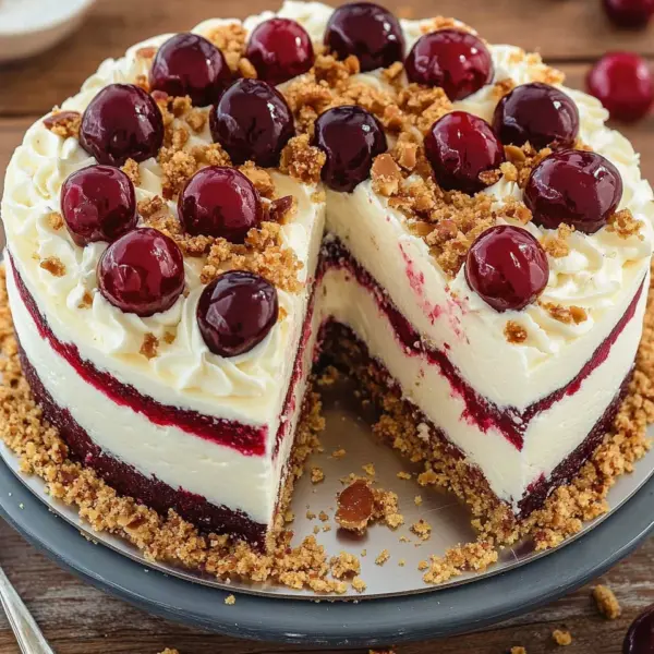 Spekulatius Kirsch Sahnetorte