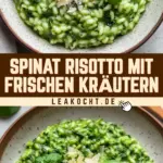 Spinat Risotto mit frischen Kräutern 19 Pinterest Hidden Image