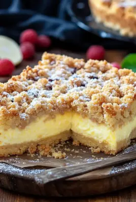 Streuselkuchen mit Pudding vom Blech 35 Streuselkuchen mit Pudding vom Blech