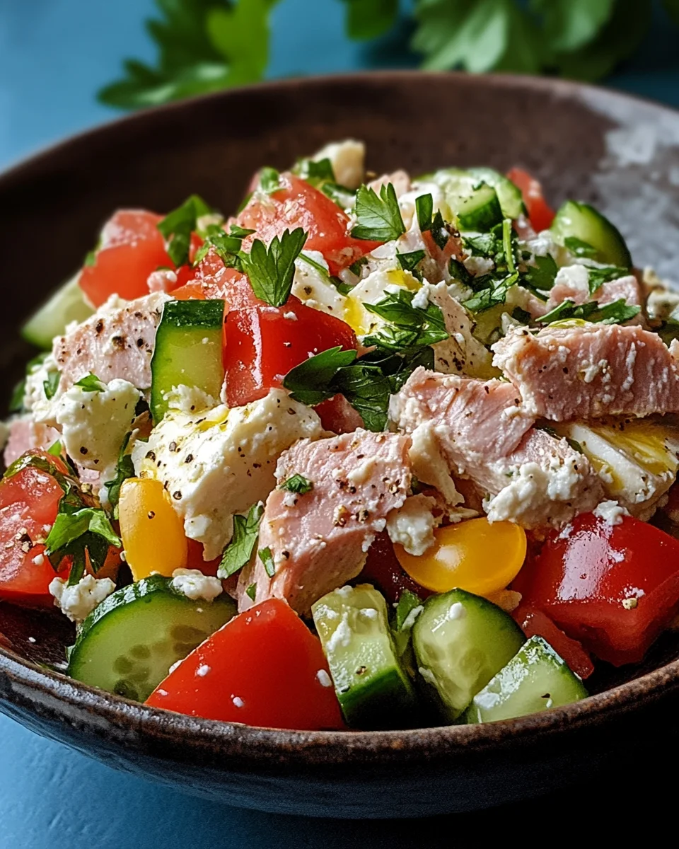 Thunfisch-Hüttenkäse-Salat 21 Thunfisch-Hüttenkäse-Salat