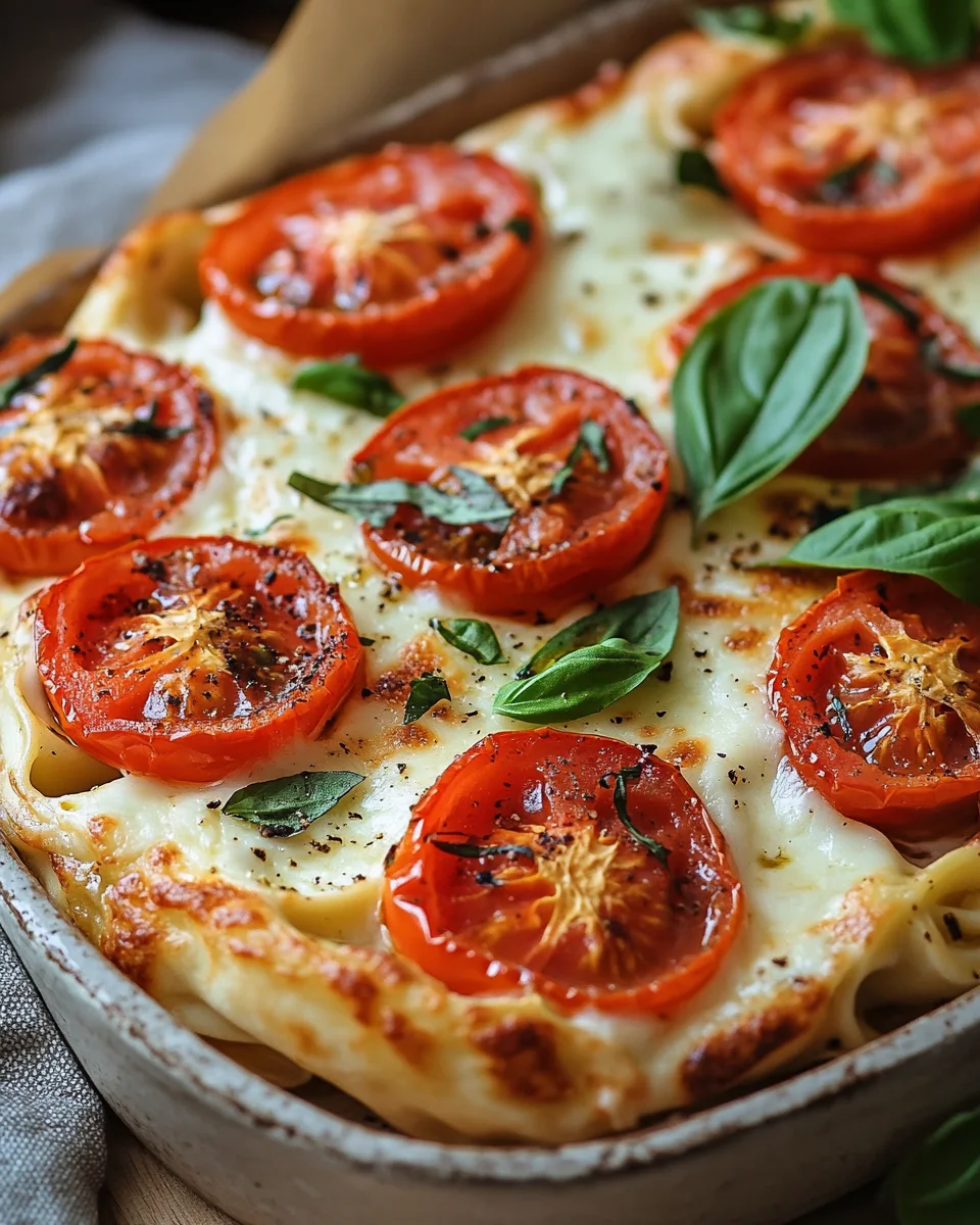 Tortellini-Auflauf mit Tomaten und Mozzarella (vegetarisches Rezept) 19 Tortellini-Auflauf