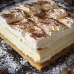 Vanillecreme Kuchen ohne Backen Rezept
