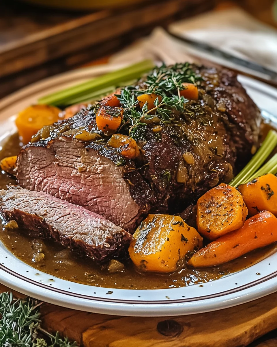 Zarter Rinderbraten