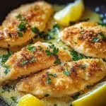 Zitronen Parmesan Pfannenh&auml;hnchen