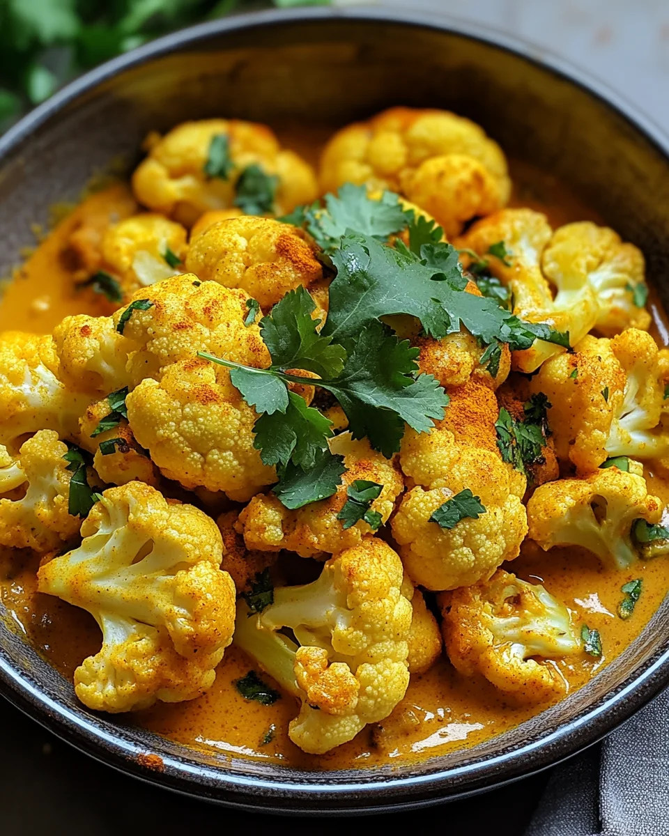 Blumenkohl Curry aus dem Backofen 24 Blumenkohl