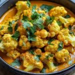 Blumenkohl Curry aus dem Backofen