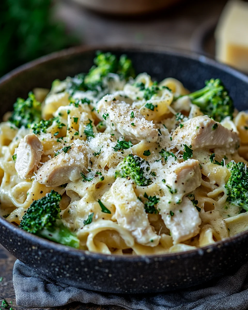 cremige Hähnchen-Brokkoli-Pasta 21 cremige Hähnchen-Brokkoli-Pasta