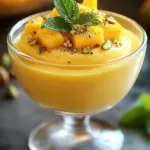 Cremige Mango-Mousse