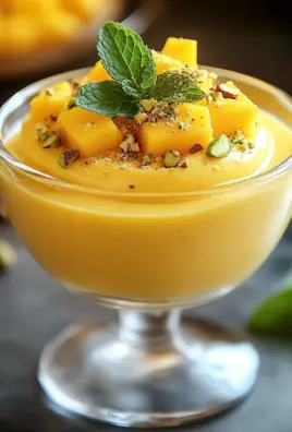 Cremige Mango-Mousse