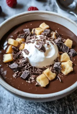 Cremiger Schokoladenpuddingbrei