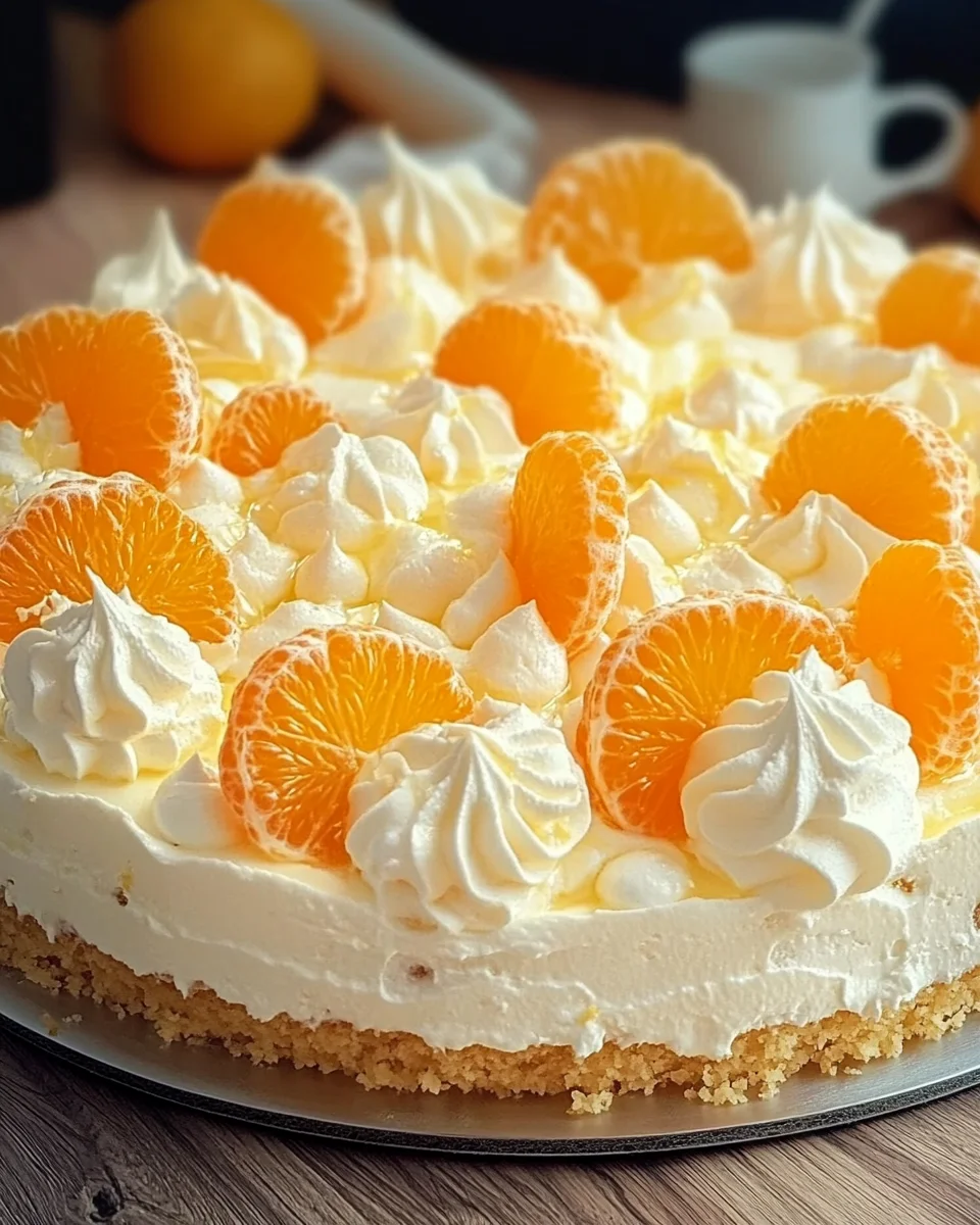 Fantakuchen mit Mandarinen und Paradiescreme 19 Fantakuchen