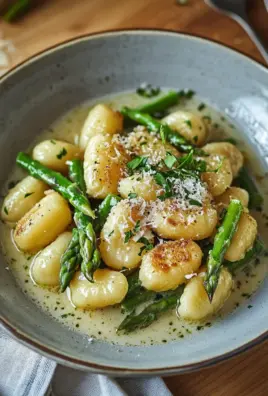 Gnocchi mit grünem Spargel