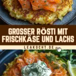 Großer Rösti mit Frischkäse und Lachs 21 Pinterest Hidden Image