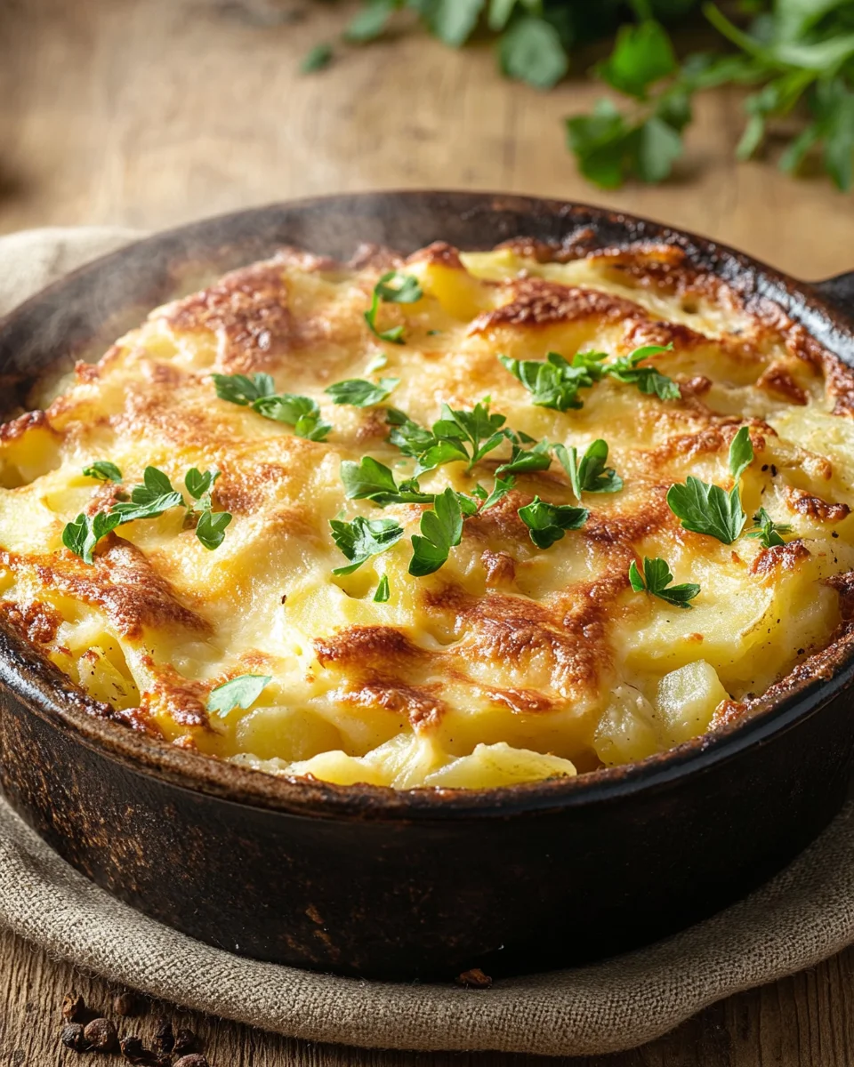 Hüttenkäse Kartoffelrösti Auflauf 24 Hüttenkäse Kartoffelrösti Auflauf