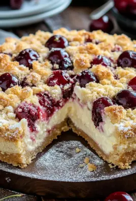 Käsekuchen mit Kirschen 25 Käsekuchen mit Kirschen