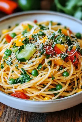 Kalifornischer Spaghetti-Salat